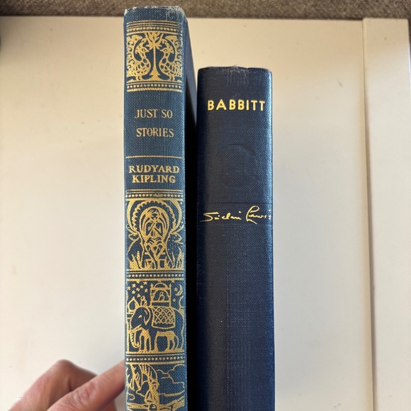 Books: Just so Stories c. 1907 and Babbit c.1922 - Picture 1 of 9